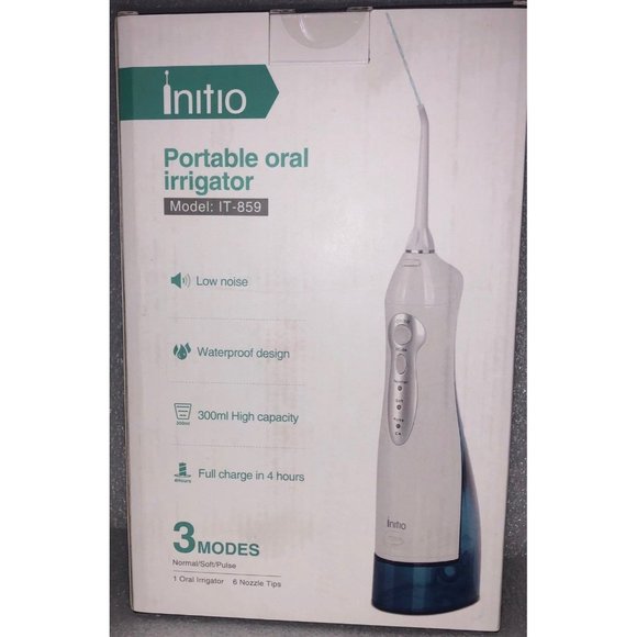 Initio Portable Water Flosser 3 Modes - Picture 2 of 6
